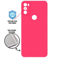 Capa Motorola Moto G71s - Cover Protector Pink
